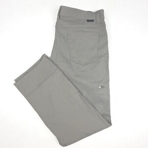 Wrangler All Terrain Gear (ATG) Mens Utility Pants Gray 40x30 Synthetic Straight